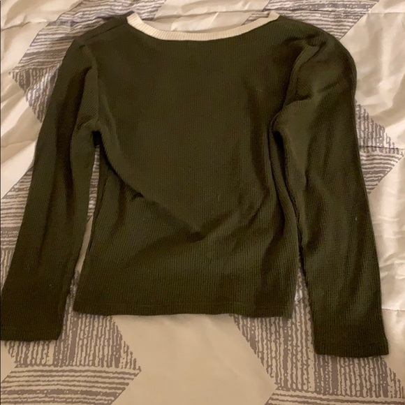 Cute crop top, long sleeve shirts SET!! - Picture 3 of 5